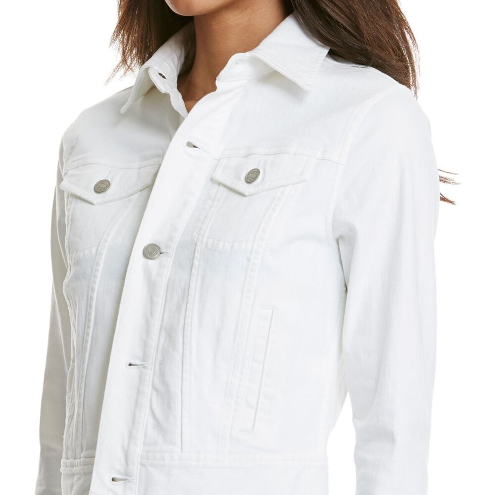 Vineyard Vines White Denim Jacket
